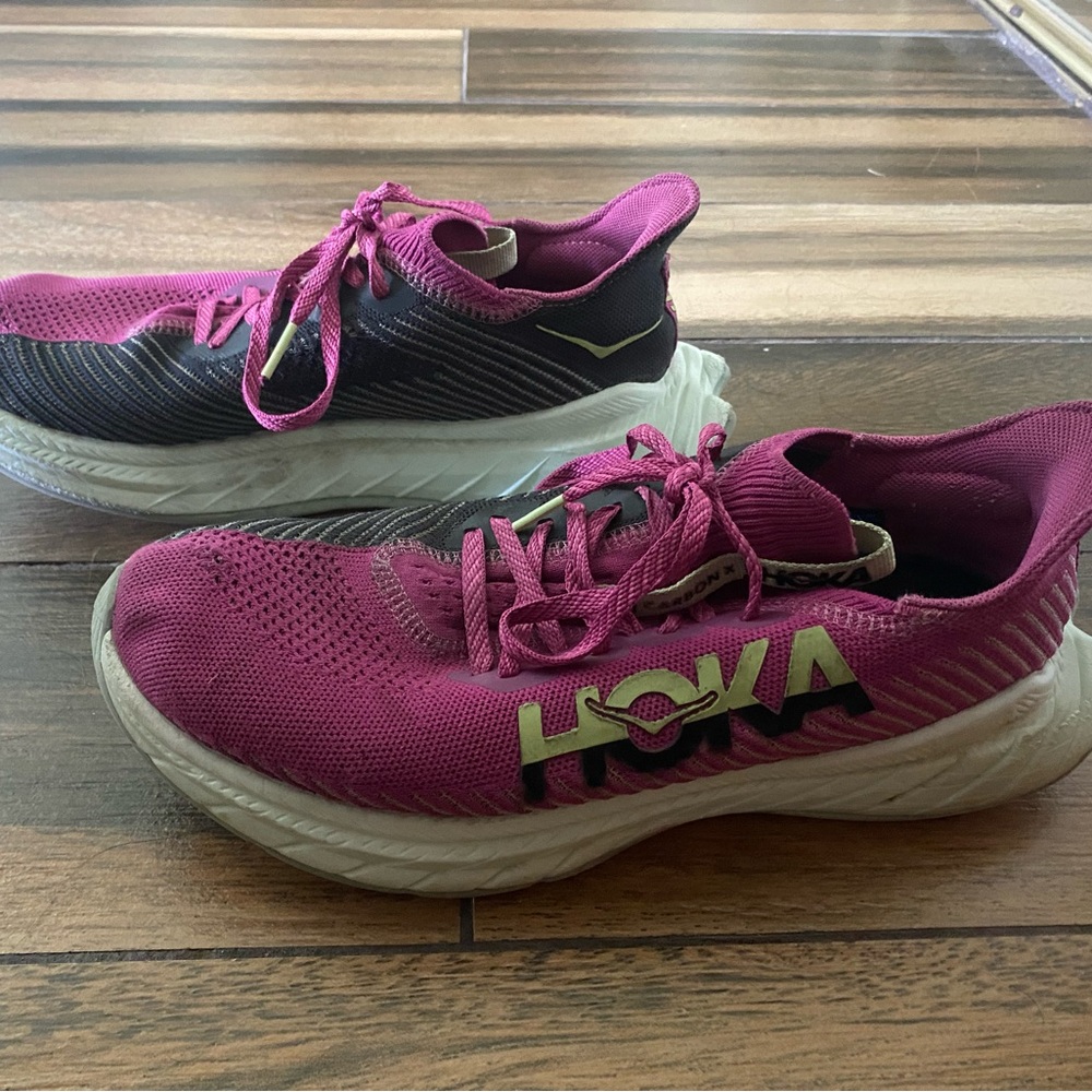 Hoka carbon x 5 racing shoe running